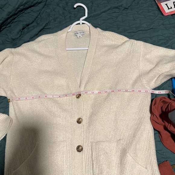 EUC Ava & Viv chunky cardigan - Picture 2 of 3